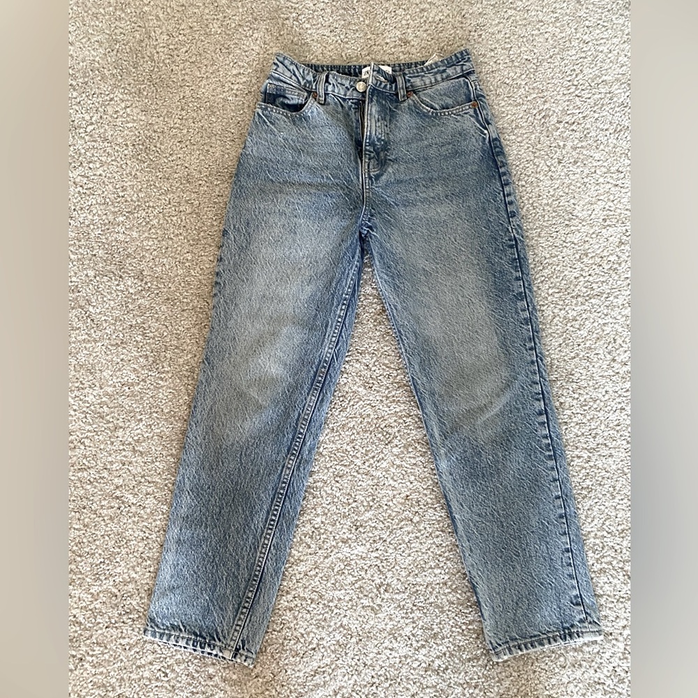 Zara mom jeans